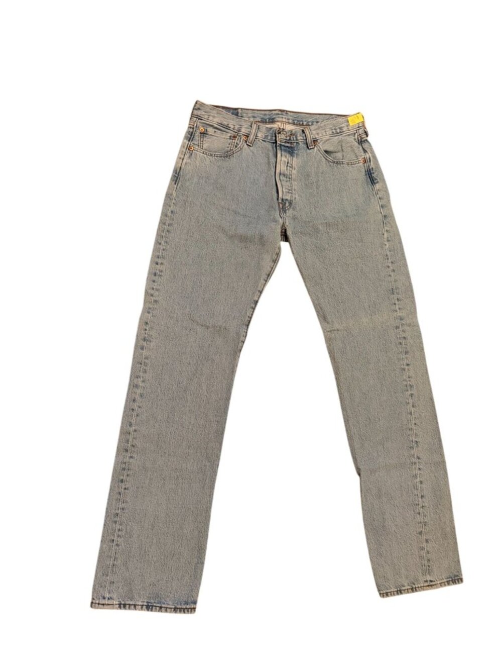 Levi’s 501 Original Jeans Men's 32x34 Light Acid Wash Straight Leg Denim